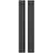 Ekena Millwork Americraft 2-Board Exterior Wood Joined Board-n-Batten Shutters w/ End Batten, ARW103BB207X77SMH, PR ARW103BB207X77SMH - alternate 1